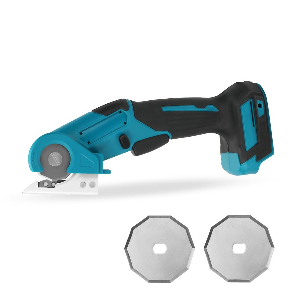 bumxca Electric Cutter Electric Electric 300 Automatic Sharpening Cordless Electric Fabric Dual Safety Compatible with Makita Suitable for Cutting