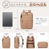 Colosuoa Damen Rucksack mit großer Kapazität, wasserdicht, für Business und Reisen, passend für 15,6-Zoll-Laptop, mit mehreren Taschen, schlichtes und stilvolles Design,
