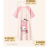 2026 Girls Cotton Nightdress Short Sleeve Pajama Dress Kids Ages 8-14 Soft Breathable Sleepwear