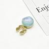 Iridescent Round Shirt Dress Cufflinks: Stylish and Simple Fashion Embellishments