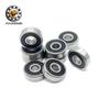 In-stock 6900 2RS Thin-walled Deep Groove Ball Bearing, 10x22x6, High-speed Motor Bearing with Blue Rubber Seal.