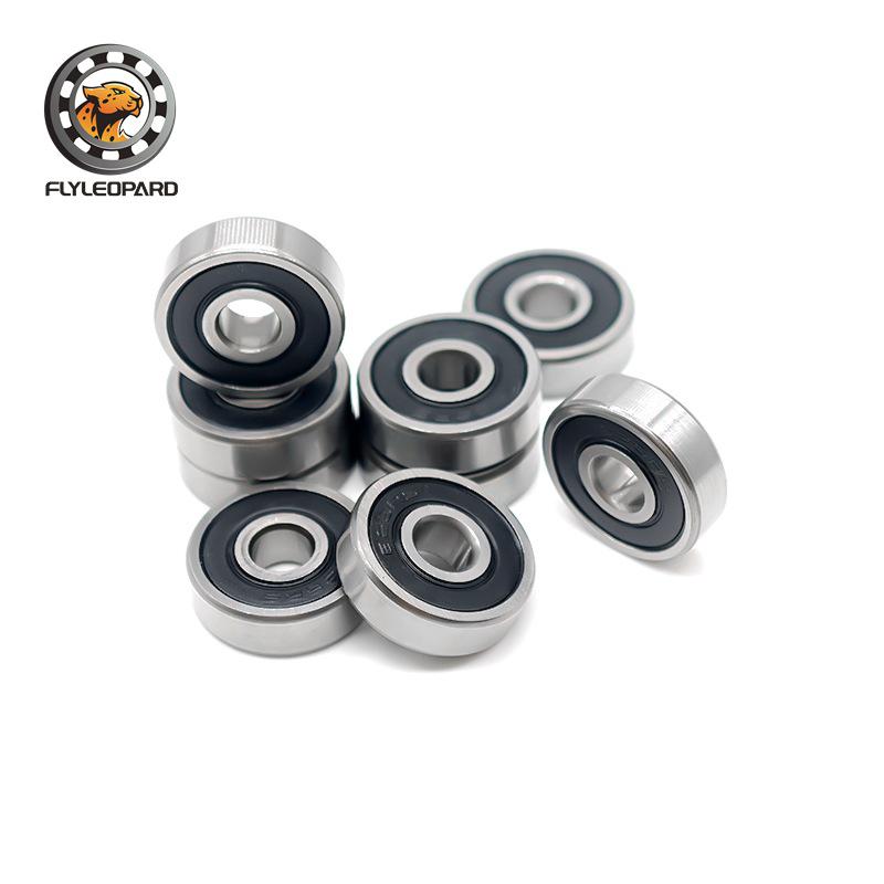 In-stock 6900 2RS Thin-walled Deep Groove Ball Bearing, 10x22x6, High-speed Motor Bearing with Blue Rubber Seal.