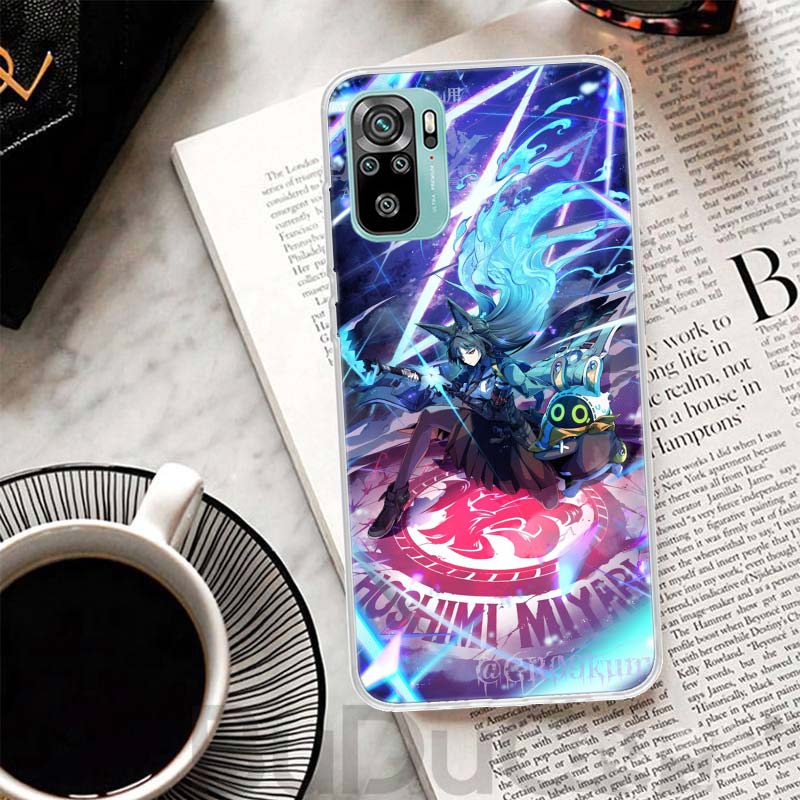Hoshimi Miyabi Zenless Zone Zero ZZZ Kryt Pro Xiaomi Redmi Note 10 9S 9 8T 8 Pro 7 5 Mi 9T 10T 11T 12T 11 12 Lite 12X A3 A2 A1