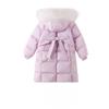 Modische Baumwollgepolsterte Kleidung für Mädchen, Kinder Daunen-Baumwollgepolsterte Kleidung, Winter Baumwollgepolsterte Jacken