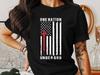 One Nation Under God T-Shirt, American Flag Christian Tee, Patriotic Faith Shirt, Jesus Christ USA, Religious Apparel, Gift for Believer