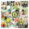 55 Sports Cartoon Tennis Stickers - Waterproof Decoration for Stationery, Water Bottles, and Laptops