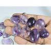 256Cts. Natural Amethyst Lace Agate Mix Cabochon Loose Gemstone 13Pcs Lot A-779