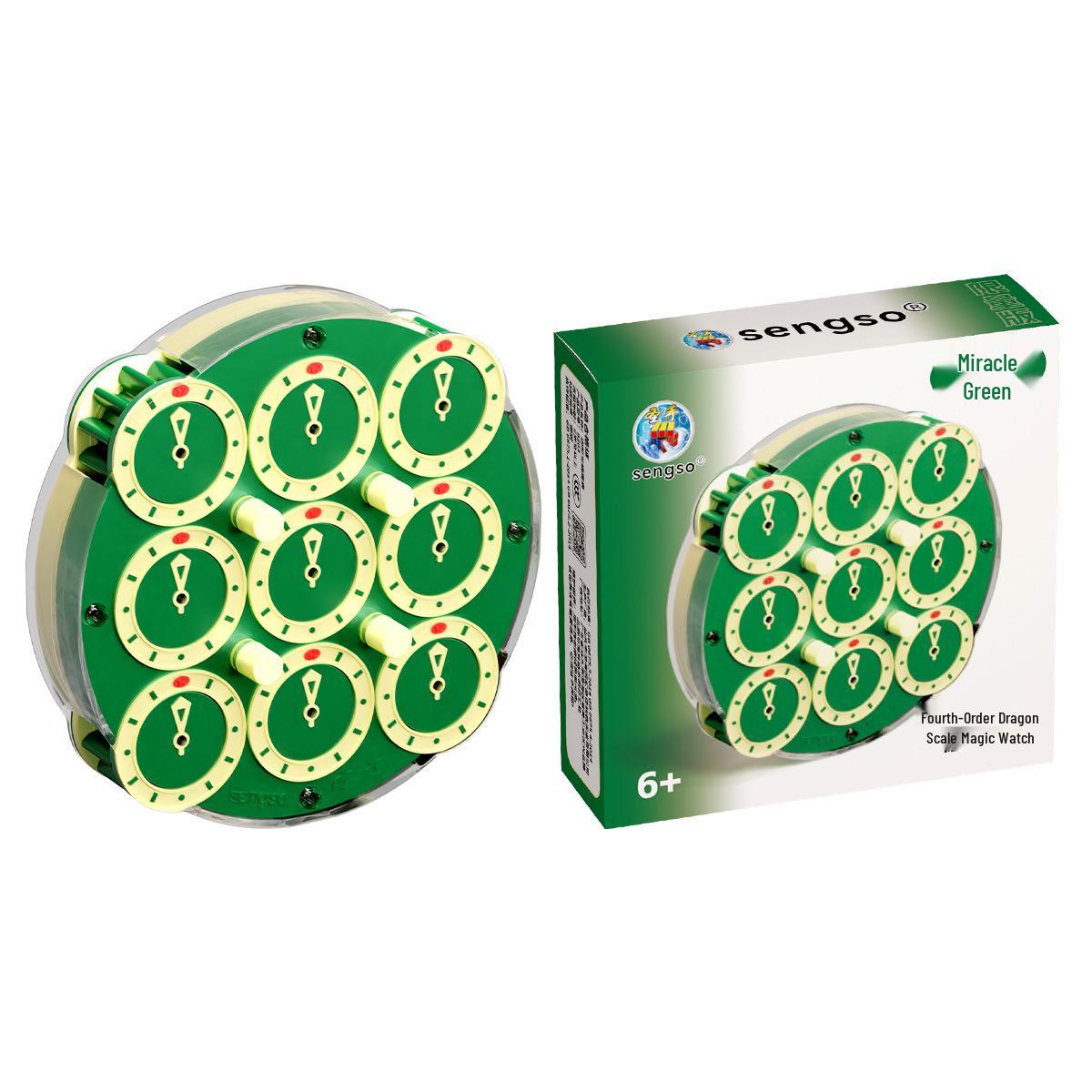 Saint Hand Dragon Scale Fourth-Tier Miracle Green Magic Watch - Upgraded Competition Edition