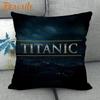 Custom Titanic Tv Pillowcase 45X45Cm Wedding Decorative Pillow Cover Eco-Friendly Cotton Linen Fabric Pillow Case