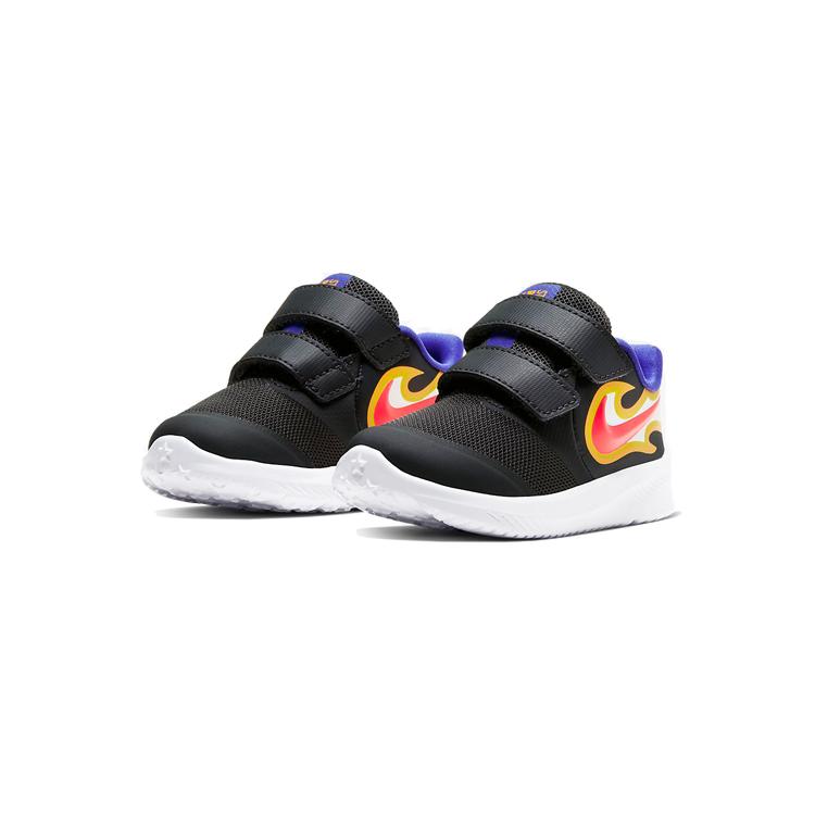 Nike Star Runner 2 Fire Low Top Running Shoes Dark Smoke Gray Infant And Toddler CW1615-001