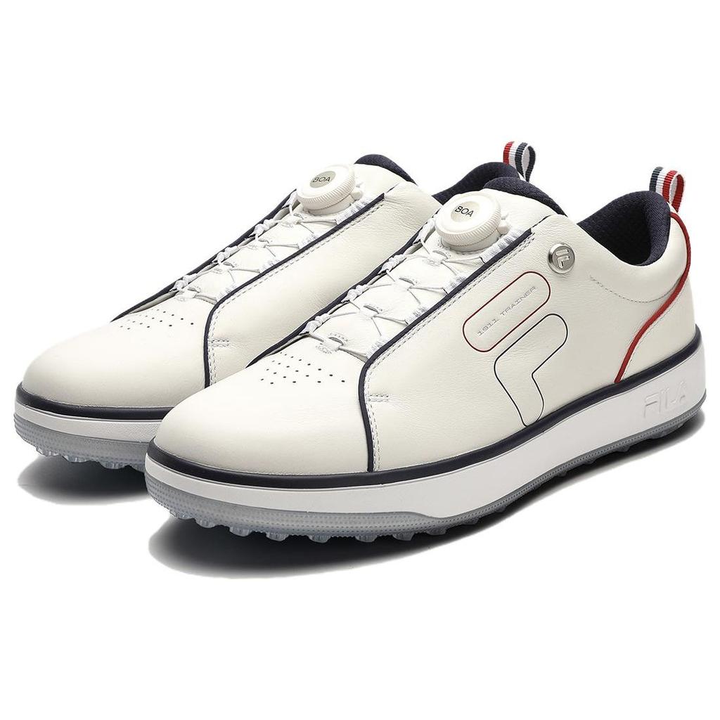 FILA GF 1911 Trainer Comfortable Durable Low Top Golf Shoes Men sneaker Beige A12M341703FBW