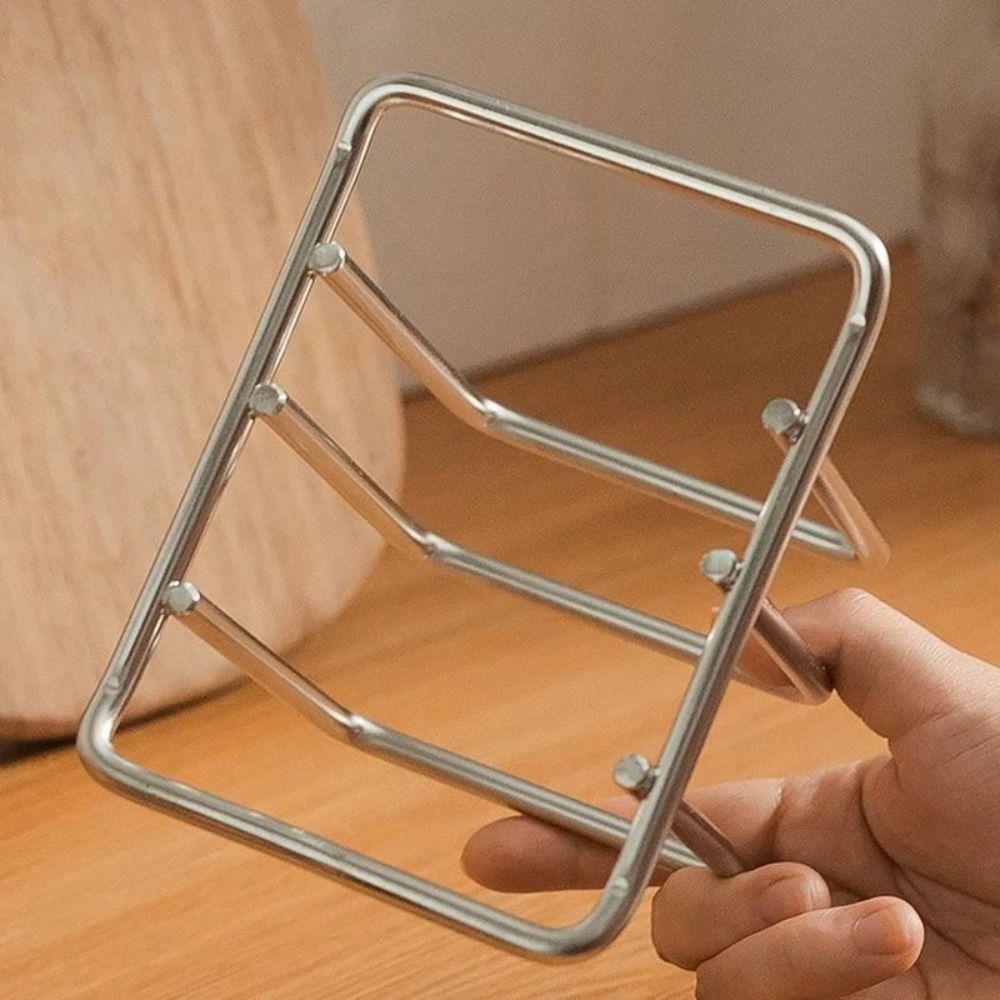 Stainless Steel Cutting Board Holder Rustproof Chopping Board Organizer Kitchen Storage Rack
