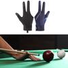 Billiard Gloves Adjustable 3 Finger Breathable Mesh Pool Mitts For Snooker And Cue Stick Practicing