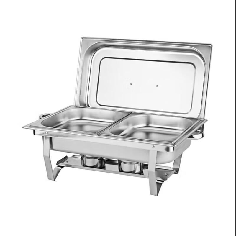 Lijia 410 Stainless Steel Rectangular Chafing Dish
