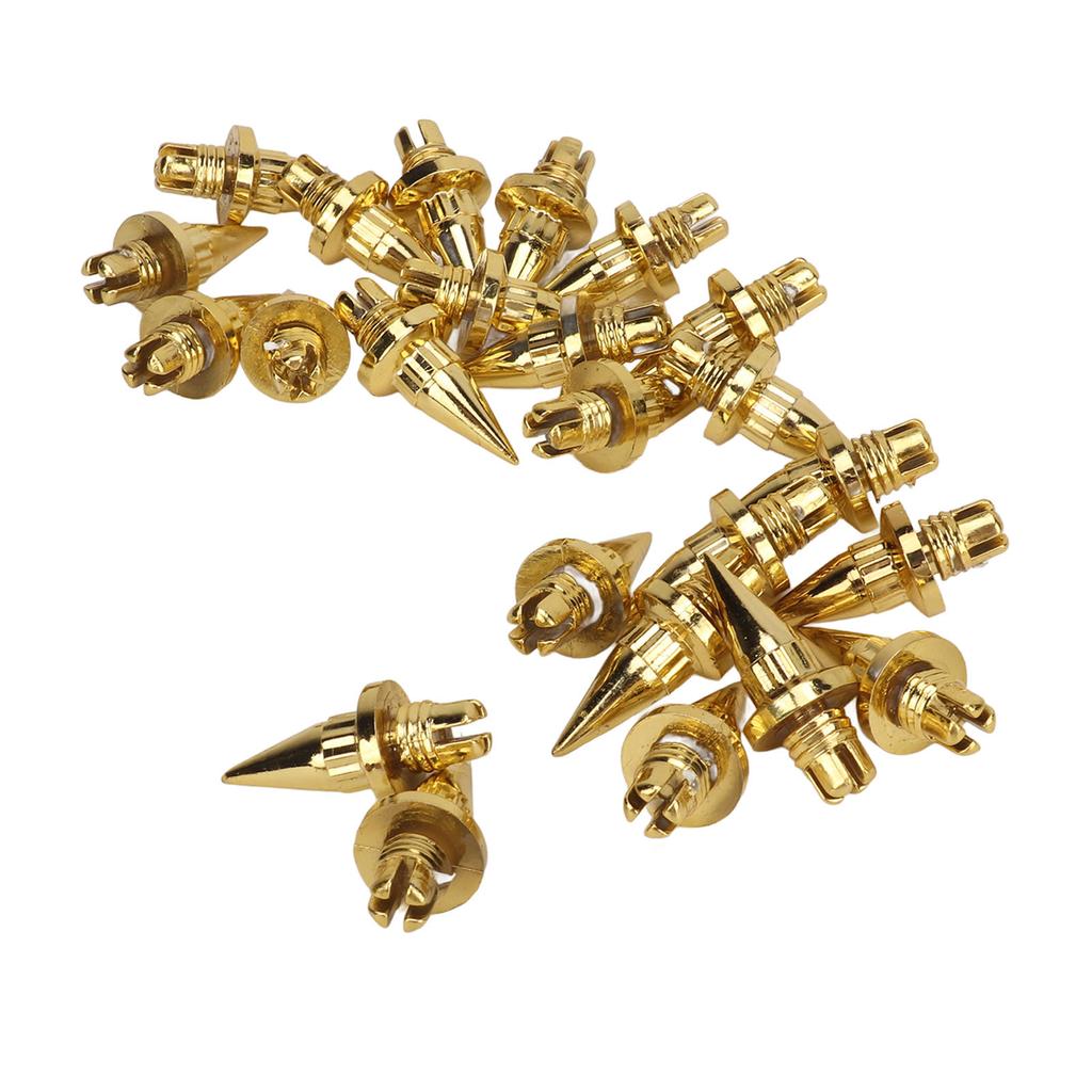25Pcs Wheel   Rivet Nut Stylish Look Easy Installation Spike Wheel   Lip Rivet Nut for Wheels with Plastic Faux Rivets
