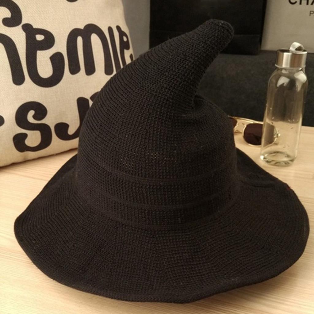 Fashion Witch Pointed Basin Bucket Hat 