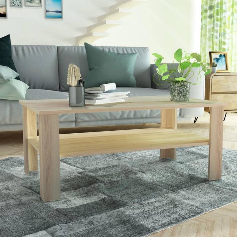Day and Night - Day and Night Oak Engineered Wood Coffee Table 100x59x42 Cm