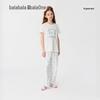 Balabala Girls' Summer Short Sleeve Pajama Set