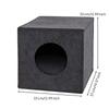 Foldable Feline Cube with Front Entrance Cozy Felt Cat House Pet Furnishings for