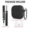 Custodia Kit Per Apple Airpods 4 Custodia accessori auricolari Copertura Protettiva in Silicone Morbido silicone per custodia Apple air pods 4