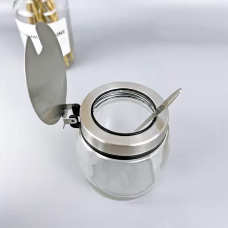 Desktop Glass Condiment Set