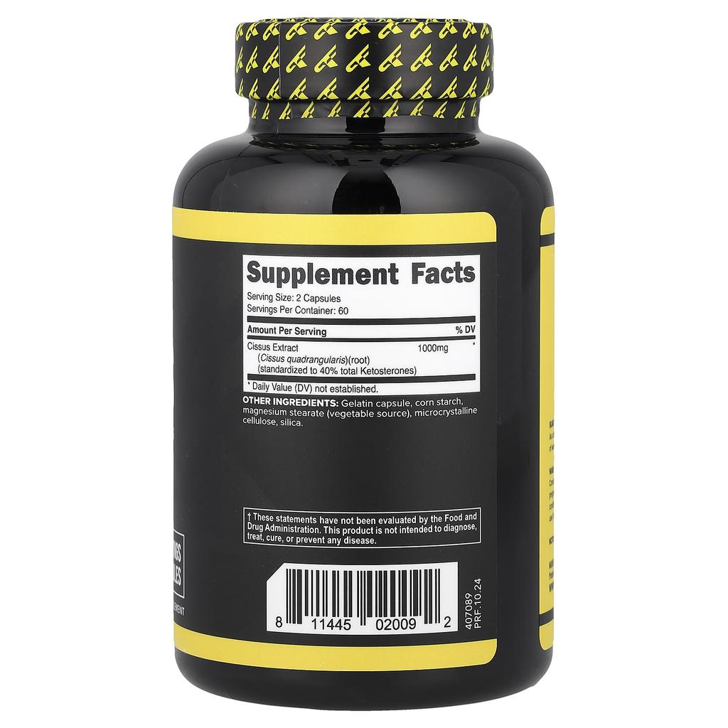 Cissus, 120 capsules (500 mg per capsule)