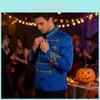 Halloweenový Cosplay kostým Michaela Jacksona z polyesterové látky pro jevištní vystoupení a party akce