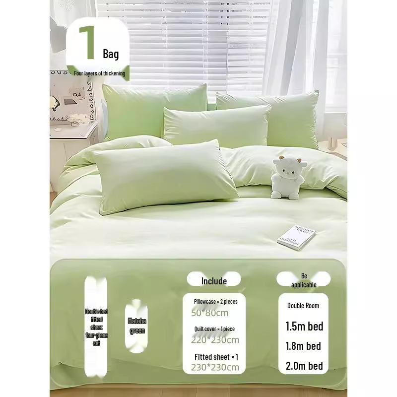 Wash-Free Disposable Bedding Set: Thickened Double Bed Sheets, Duvet Covers, Pillowcases, and Fitted Sheets - Ideal for Travel and Hotel Use.