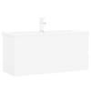 VidaXL Sink Cabinet with Integrated Sink Bathroom Cupboard Storage Unit Storage Cabinet Toilet 3071657