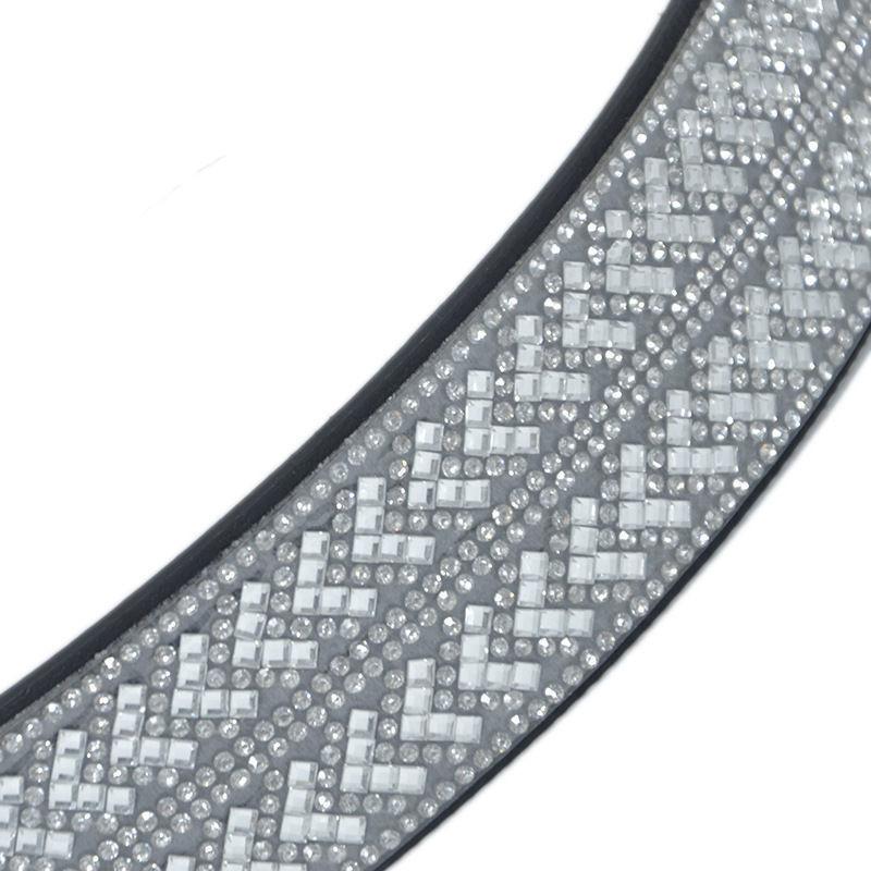 Waistband Rhinestone Stylish For Women Featuring Smooth Closure And Colors Fashionable