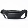 Men's Waist Pack Genuine Leather Fashion Casual Large Capacity Shoulder Body Bag Top Layer Cowhide Sports Bag