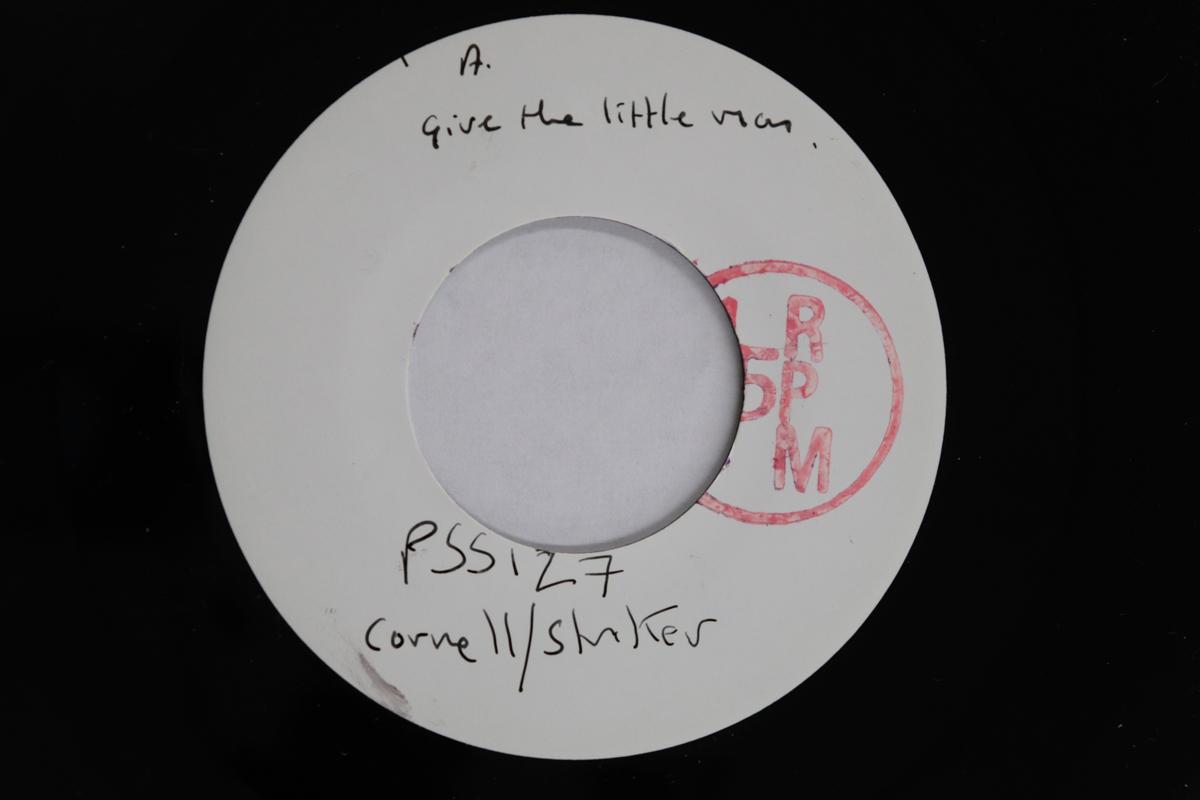 

7inch Record CORNELL CAMPBELL - Give The Little Man A Great Big Han PSS127 NOT ON LABEL/ P 2018 UK Reggae, Ska & Dub Used