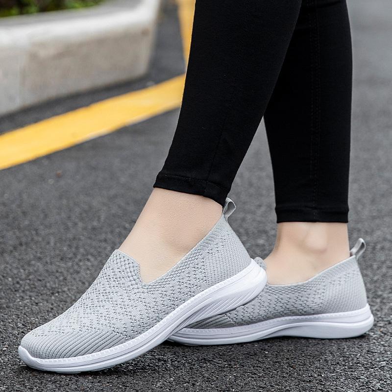 Fashion Women's Soft Soled Shoes, Women's Casual Mesh Shoes, Sports and Leisure Shoes, Women's Vulcanized Shoes, Women's Low Heels