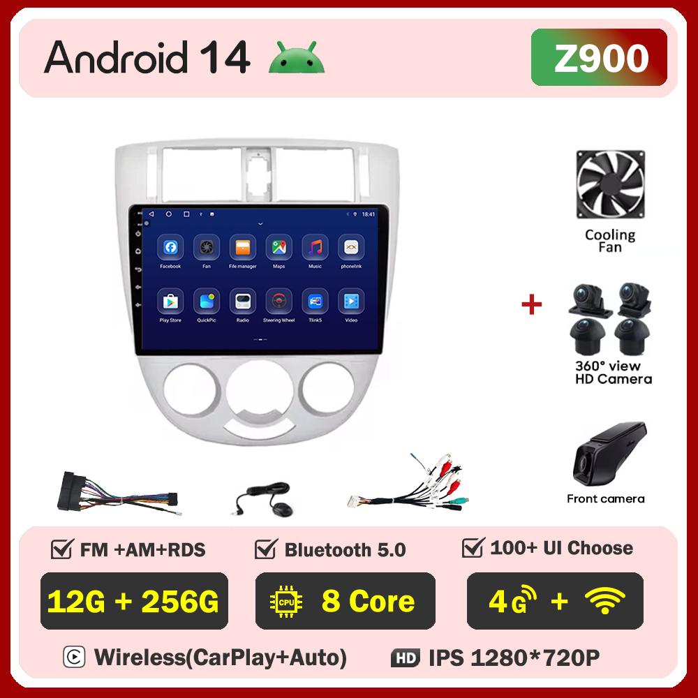 For Chevrolet Lacetti J200 For Buick Excelle Hrv For Daewoo Gentra 2 Car Radio Player Car Carplay Screen Autoradio Mirror Link