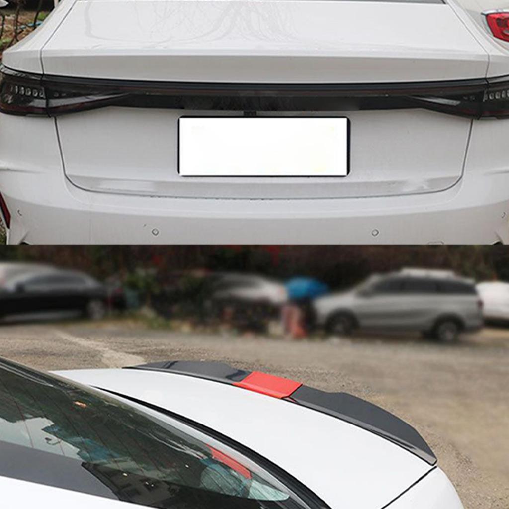 Rear Wing Spoiler Adjustable Roof Rear Spoiler Trunk Lip Lightweight Exterior Accessories For Driving Shows Enthusiasts Daily