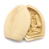 Special Buddhist Statue Inari Daimyojin Incense Holder Buddha Guardian Boxwood Wood 17607 Kurita's [Guardian Deity] Lotus-Shaped Buddha/Pocket Deity,