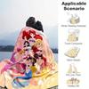 1pc, Disney Princess Cartoon Blanket,Living Room, Travel, Camping, Car Blankets