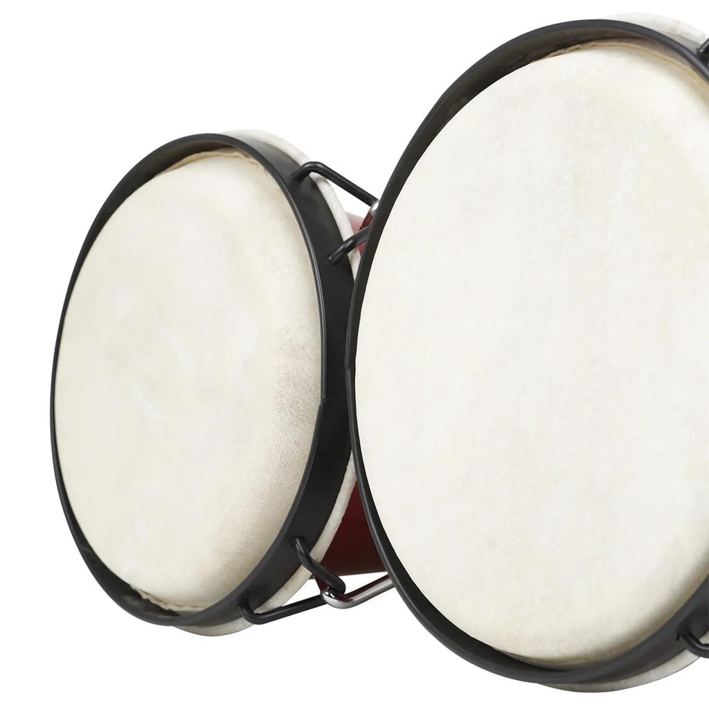 IRIN African Bongo Drum Wooden Clear Sound Percussion Instrument Thick Goatskin Tambourine Rhythm Music Parts Can Tuning
