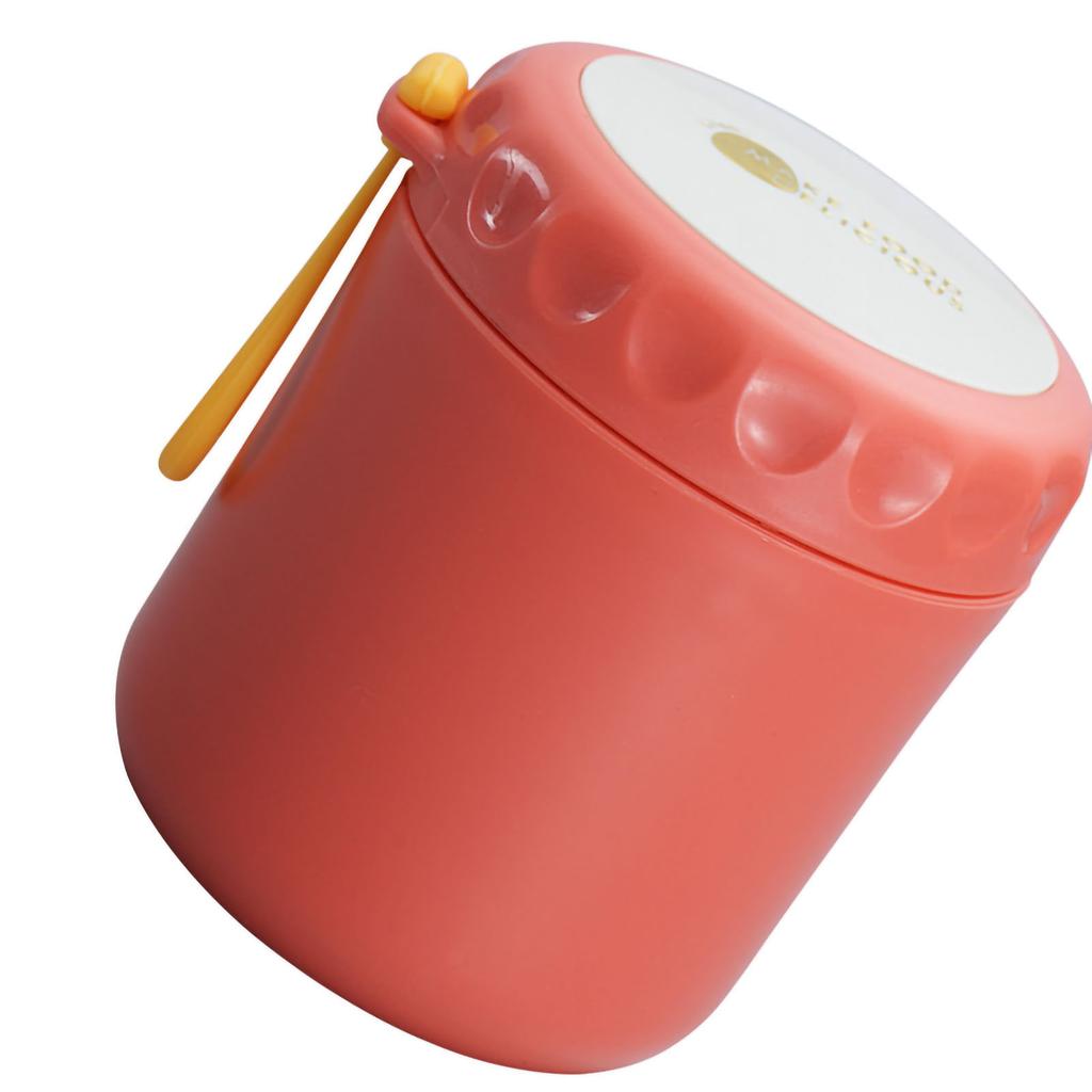 Thermoisoliertes Lebensmittelgefäß Gute Abdichtung Auslaufsicher Lebensmittelgeeignetes Material Edelstahl Suppenbecher für Zuhause Büro Schule