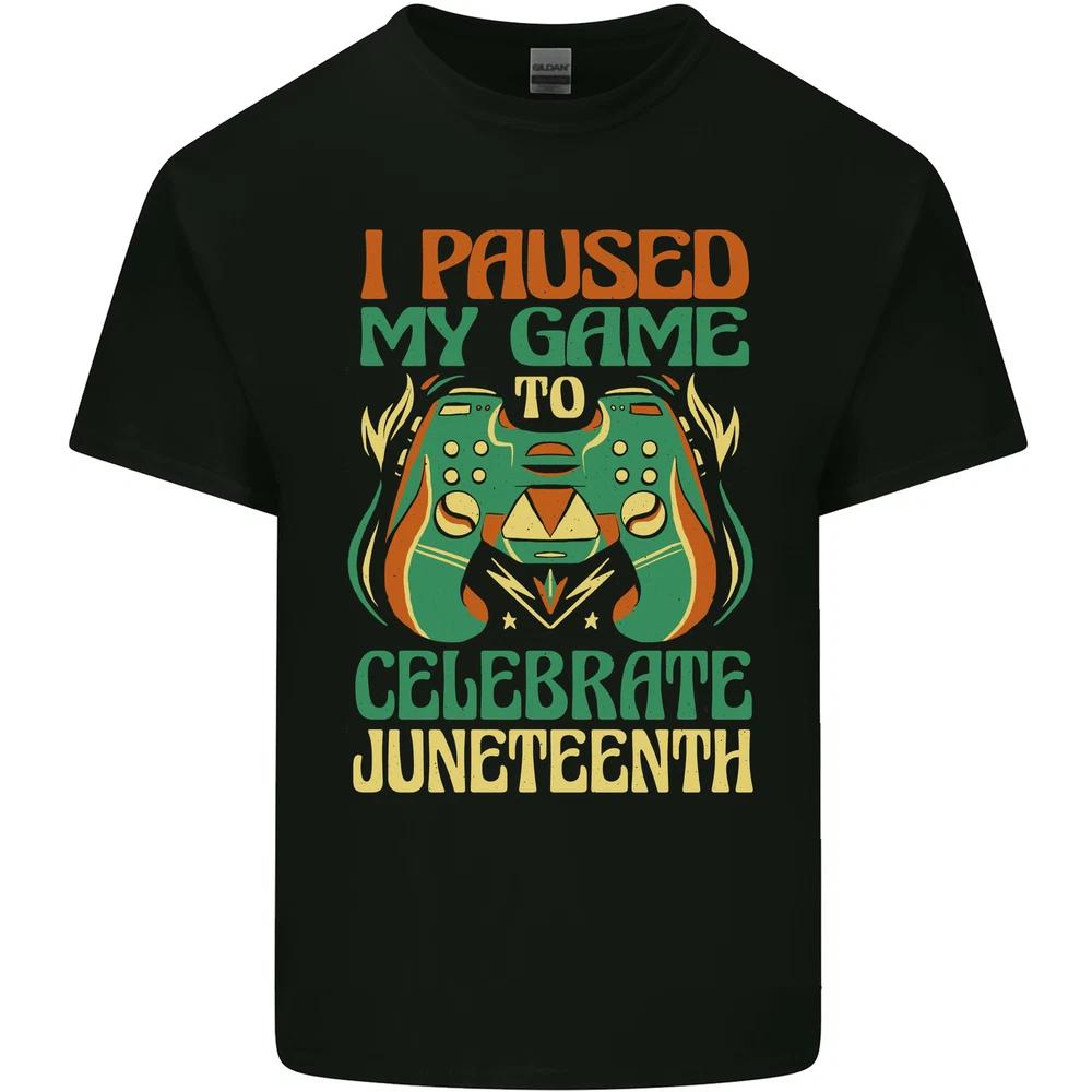 Juneteenth Gamer Gaming Video Games Unisexs Light Cotton TShirt S