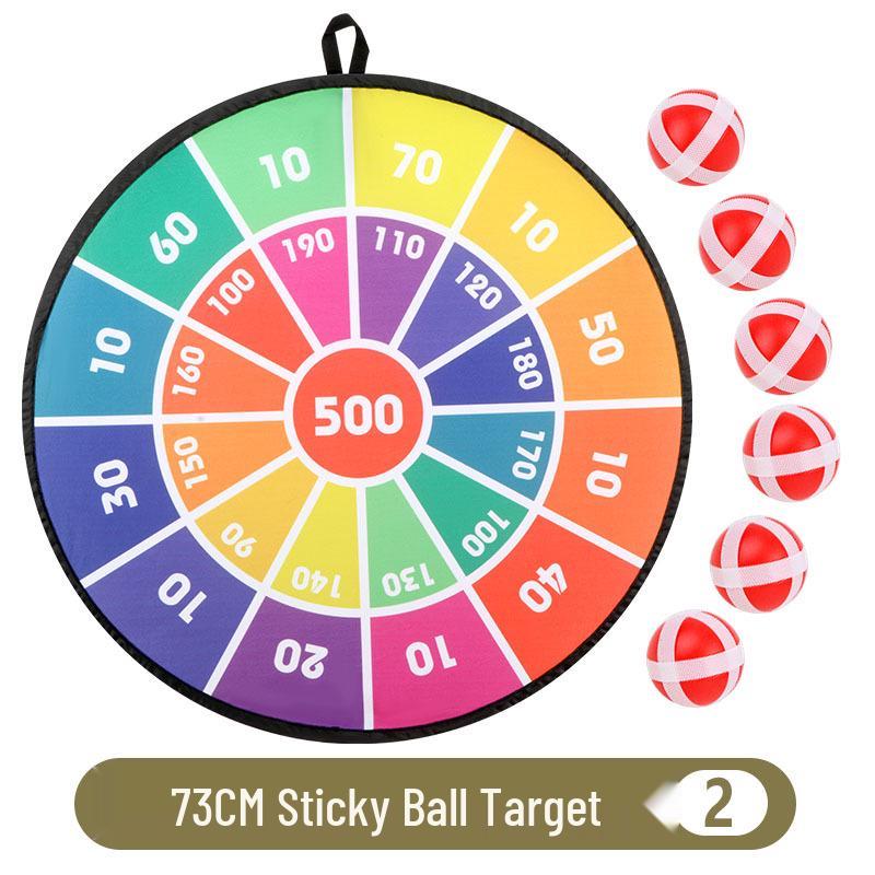 Children's Outdoor Sticky Ball Dartboard Game Set