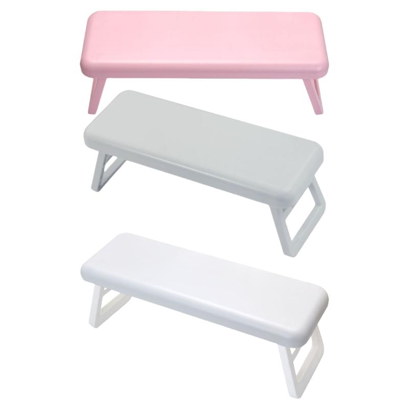 Portable Manicure Handrest Stand for Comfortable Nail Art Accesories for Home or Salon Hand Rest For Extended Nail Work