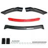 Universal Car Front Bumper Lip Splitter Detachable Bumper Chin Spoiler Car Exterior Parts Car Accessories