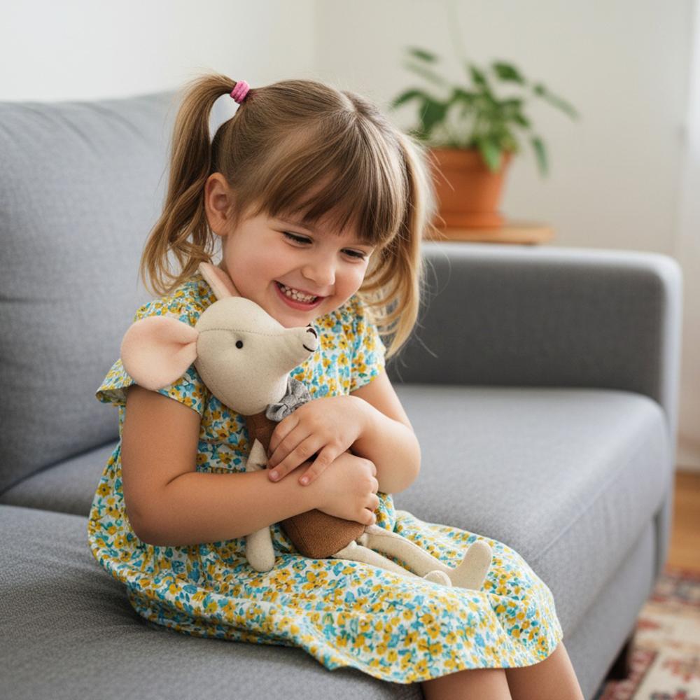 Toys for girls the Legmic mouse stuffed plush toys 30CM christmas gift kawaii mouse bed box animal dolls