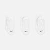 Nike No Show Socks Women's White SX4863-101