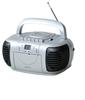 YAMAZEN YCD-C700(S) CD Radio Cassette Player, AM/FM/Wide FM, FM Complementary Broadcast Support, Cassette/CD, Dual Power Supply (AC/Batteries Sold Sep