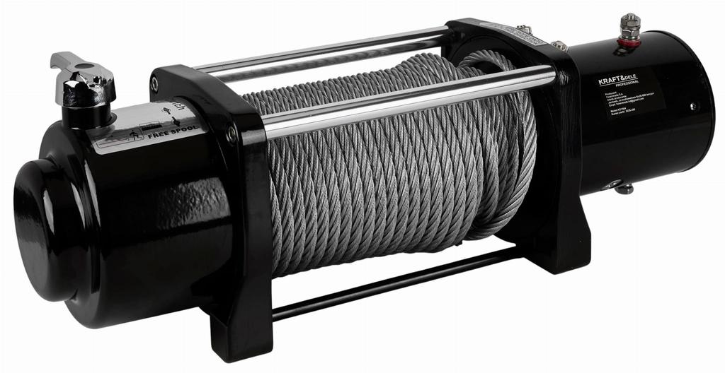 Elektrische Winde 9500Lbs 12V | Kraft&Dele