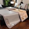 Summer Double-Sided Ice Rattan & Bamboo Cooling Mat