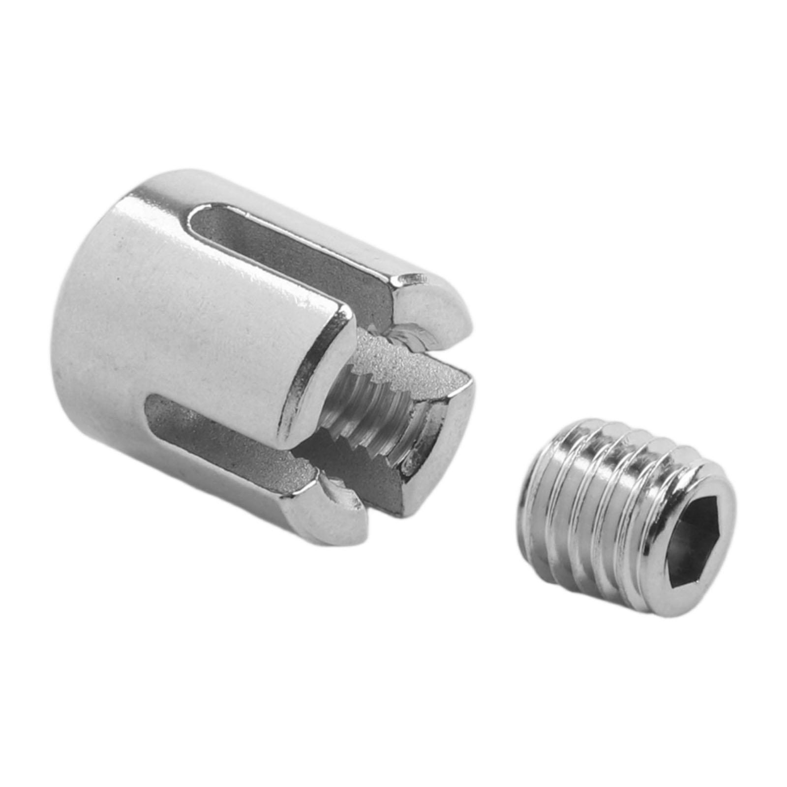 

Reliable Stainless Steel Wire Rope Clamp for 2mm to 8mm Diameters Essential for Wall Trellis and More Applications M12x4