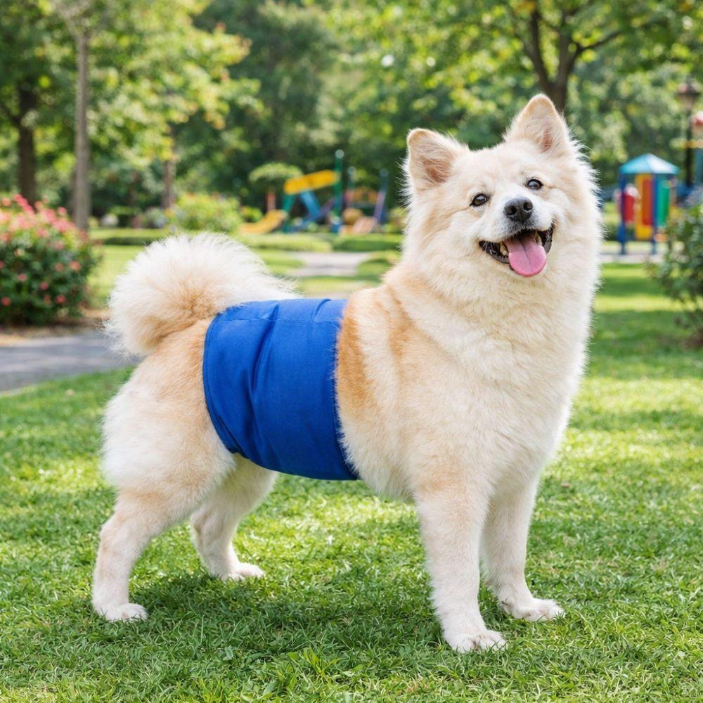 Breathable Dog Physiological Pants Washable Leak-proof Male Dog Diapers Comfortable High Absorbing Pet Underwear Heat Season